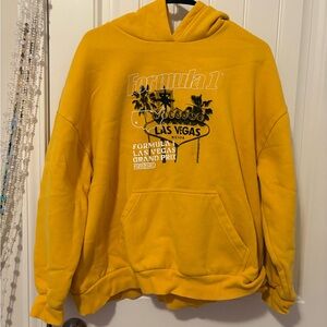 PacSun Yellow Las Vegas Formula 1 Hoodie